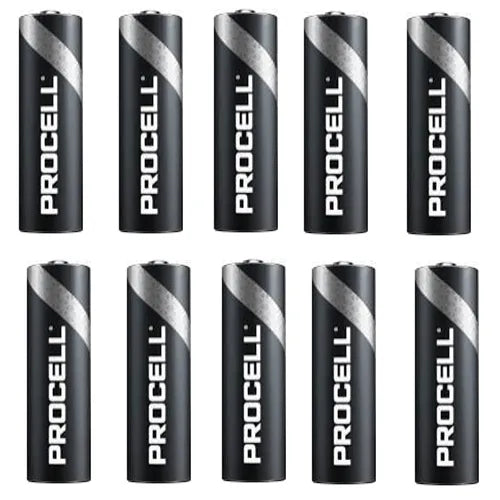 Duracell AAA Batteries Alkaline Procell Industrial 2027 Professional (10 PACK) - tooltime.co.uk