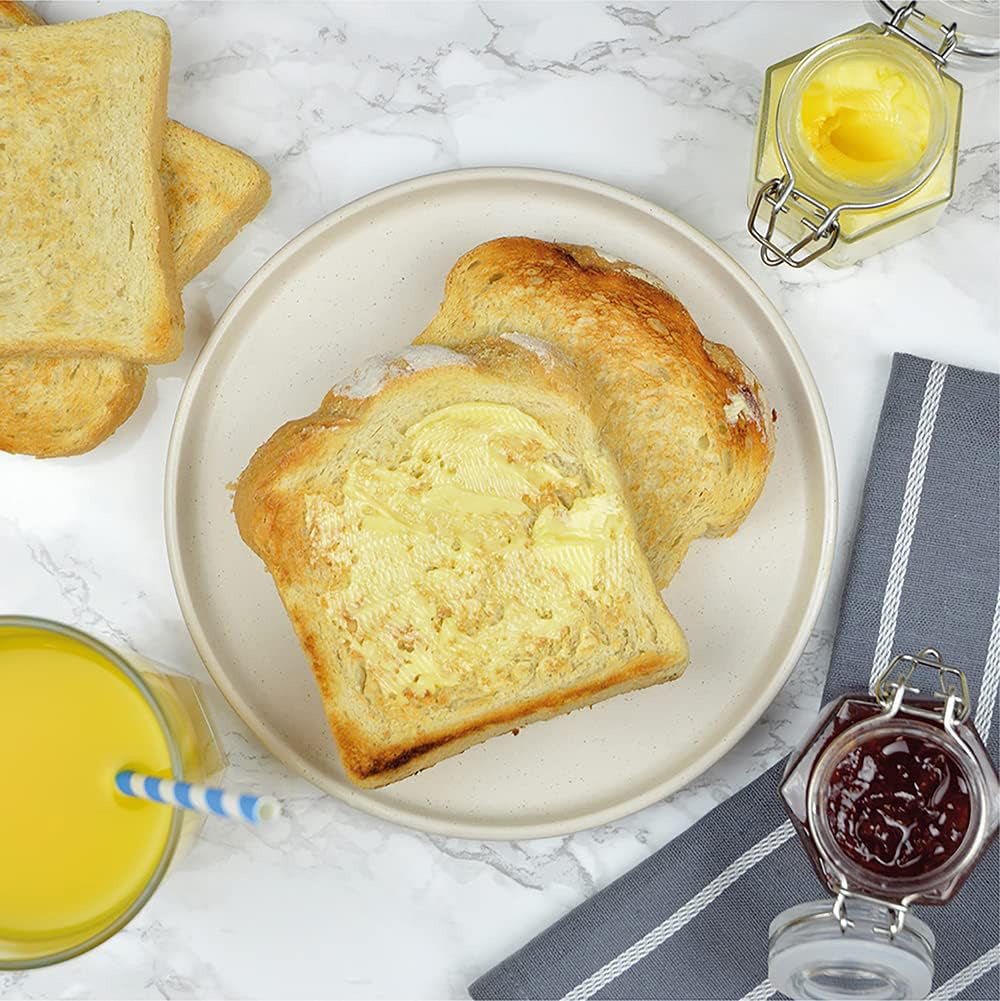 Cordless Electric Kettle & Toaster Set Cream 4 Slice Wide Slot 1.7Ltr Fast Boil