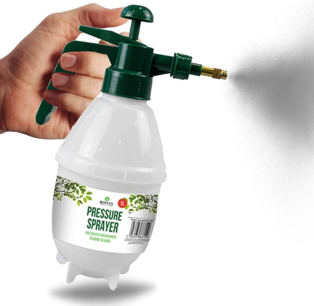 1.0L Hand Pressure Sprayer Pump Garden Bottle Spray Water Weed Held Capacity