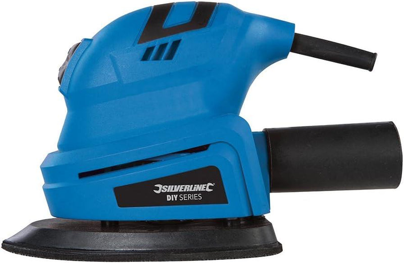 Electric Detail Palm Sander 130W Silverline 421042 - Finishing - tooltime.co.uk