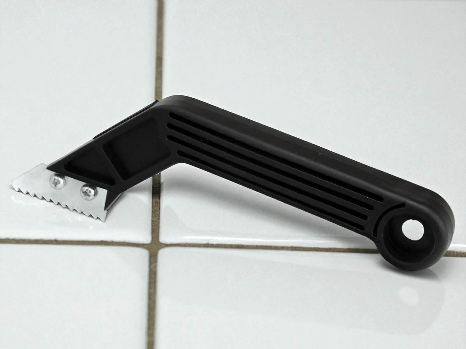 Grout Removal Rake Remover Tool for Floor and Wall Tiles | Heavy Duty Replaceable 50mm Serrated Blade
