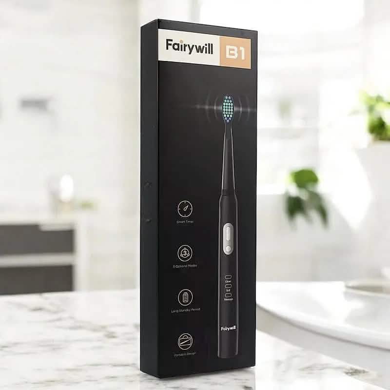 Fairywill Sonic Electric Toothbrush Fairywill B1 Sonic Electric Toothbrush | Battery Operated with 3 Modes and 2 Brush Heads