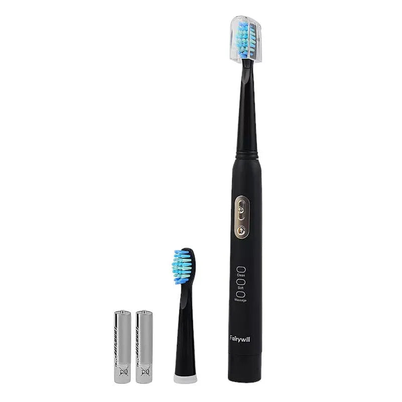 Fairywill Sonic Electric Toothbrush Fairywill B1 Sonic Electric Toothbrush | Battery Operated with 3 Modes and 2 Brush Heads