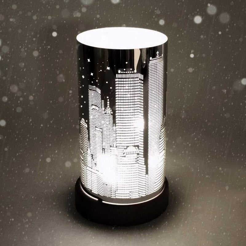 5pc Gift Set | LED Bottle Light, Frosty City Lamp including Mystery Bonus Item