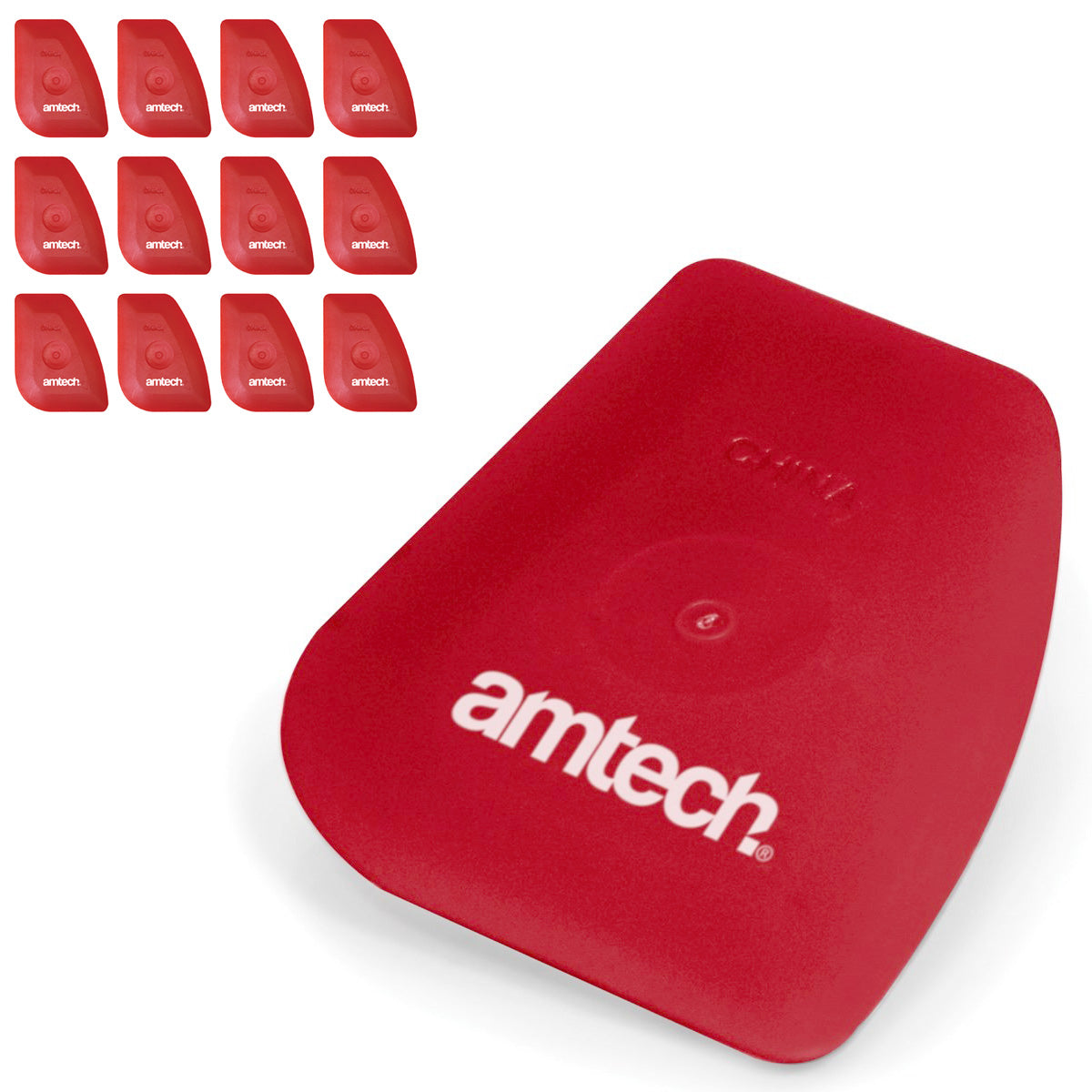 Pack of 12 Mini Scrapers  Plastic Glass Paint Removal Sticker Decals Removing Tool