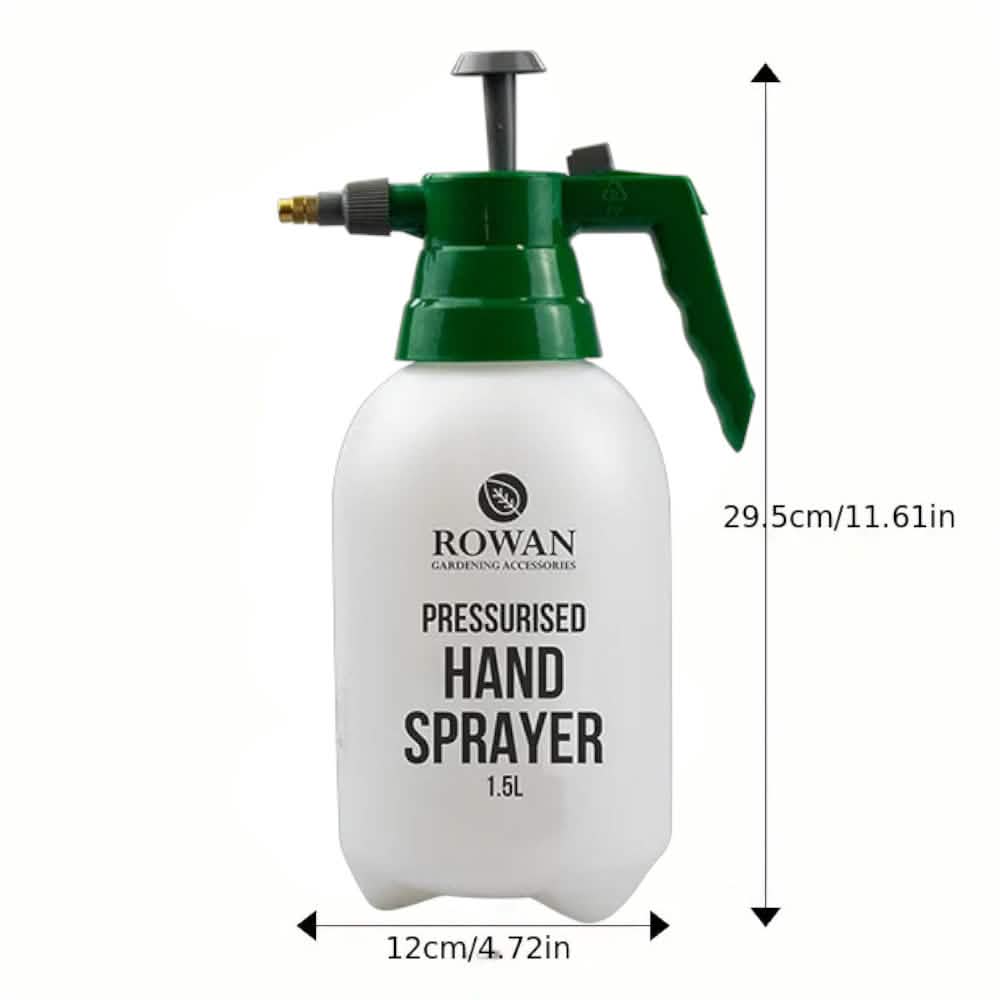 Hand Pressure Sprayer Pump Garden Bottle Spray Water Weed Held Capacity (1.5L)