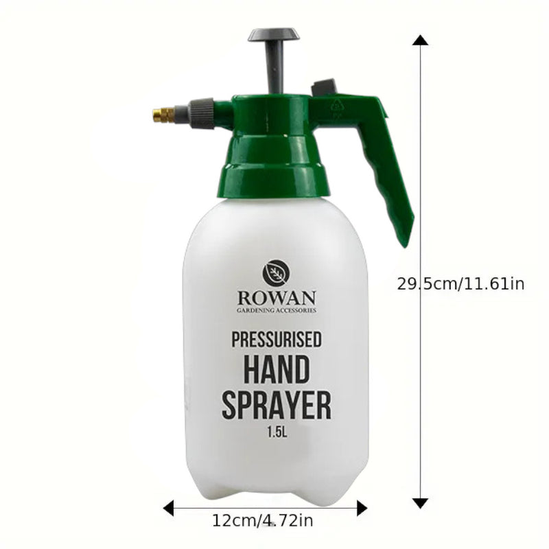 Hand Pressure Sprayer Pump Garden Bottle Spray Water Weed Held Capacity (1.5L)