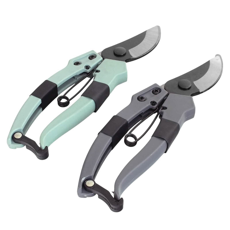 8" Pruning Shears Lightweight Bypass Secateurs Garden Pruning Scissors Snips | Available in 2 colours