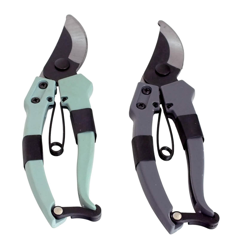 8" Pruning Shears Lightweight Bypass Secateurs Garden Pruning Scissors Snips | Available in 2 colours