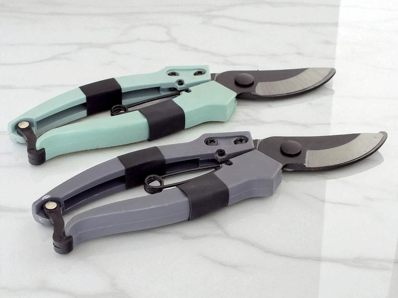 8" Pruning Shears Lightweight Bypass Secateurs Garden Pruning Scissors Snips | Available in 2 colours