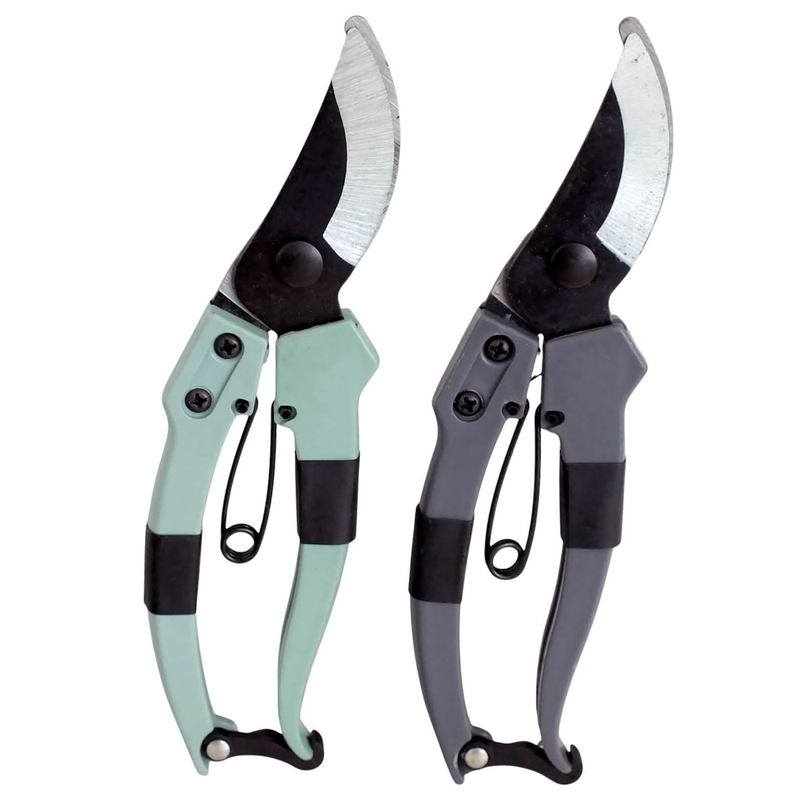 8" Pruning Shears Lightweight Bypass Secateurs Garden Pruning Scissors Snips | Available in 2 colours