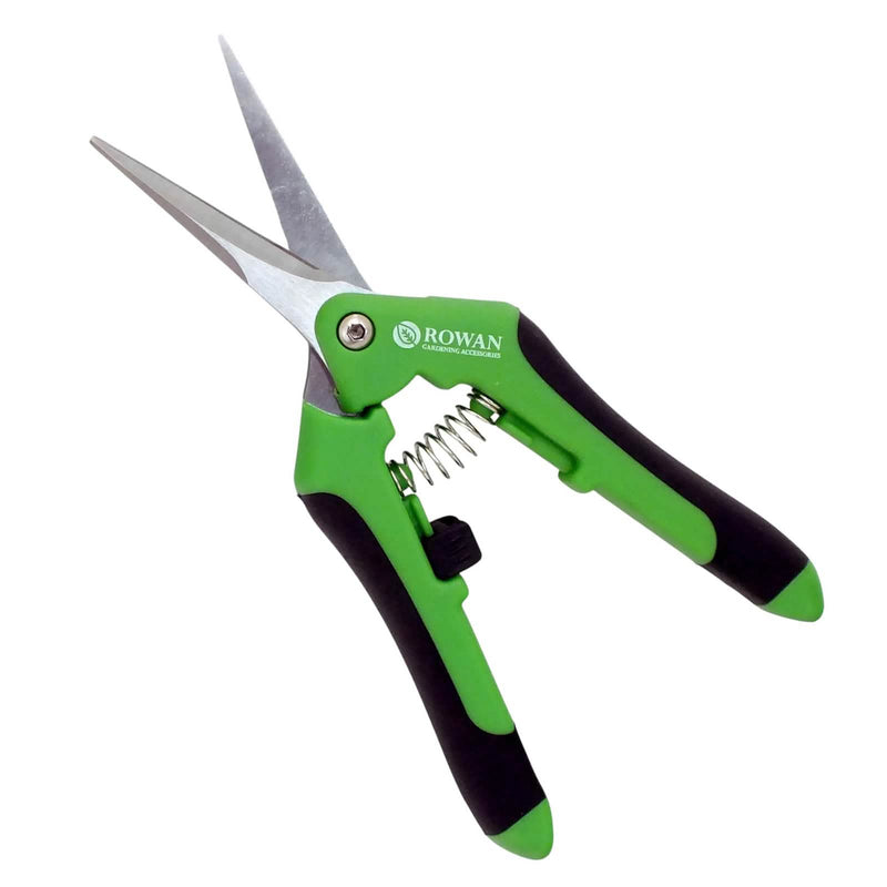 6.5" Floral Snips Lightweight Garden Scissors | Precision Secateurs Pruning Shears | Flower Deheading Trimming