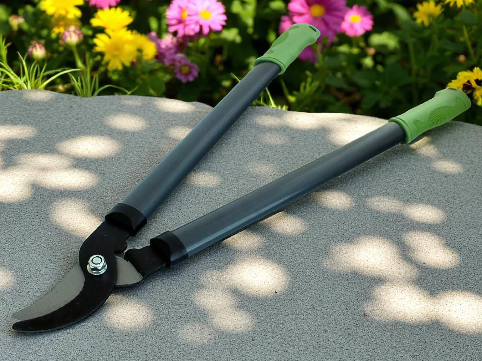 Garden Bypass Loppers Lopping Shears Tree Branch Cutting Bush Pruning Soft Grips