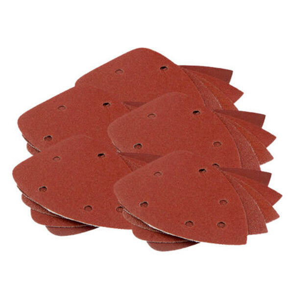 Draper 00608 Cordless Detail Sander Charger D20 20V Battery & 27 Sanding Sheets