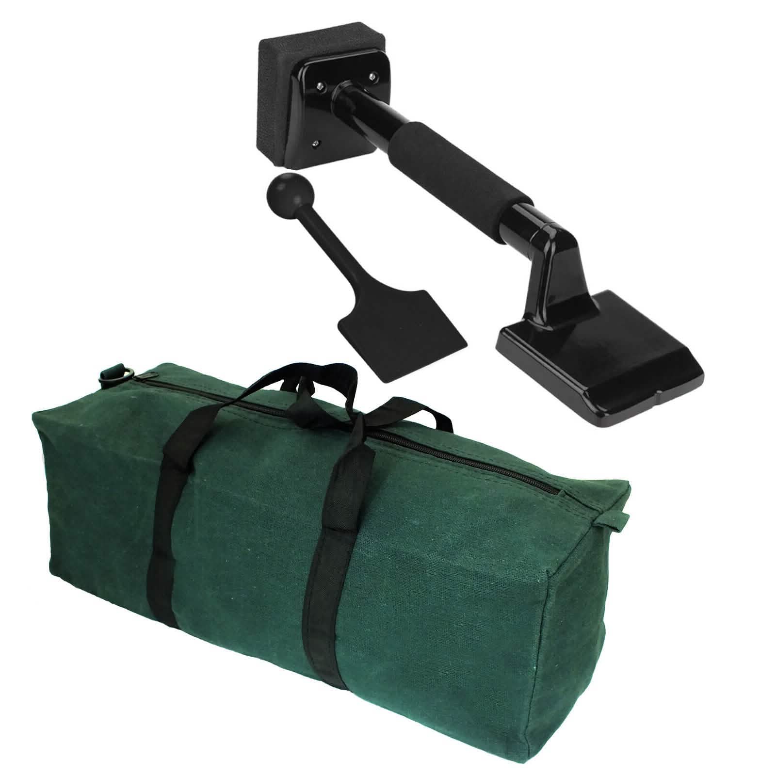 Carpet Knee Kicker Stretcher Laying and Stretching Tool plus Bolster & Storage Bag