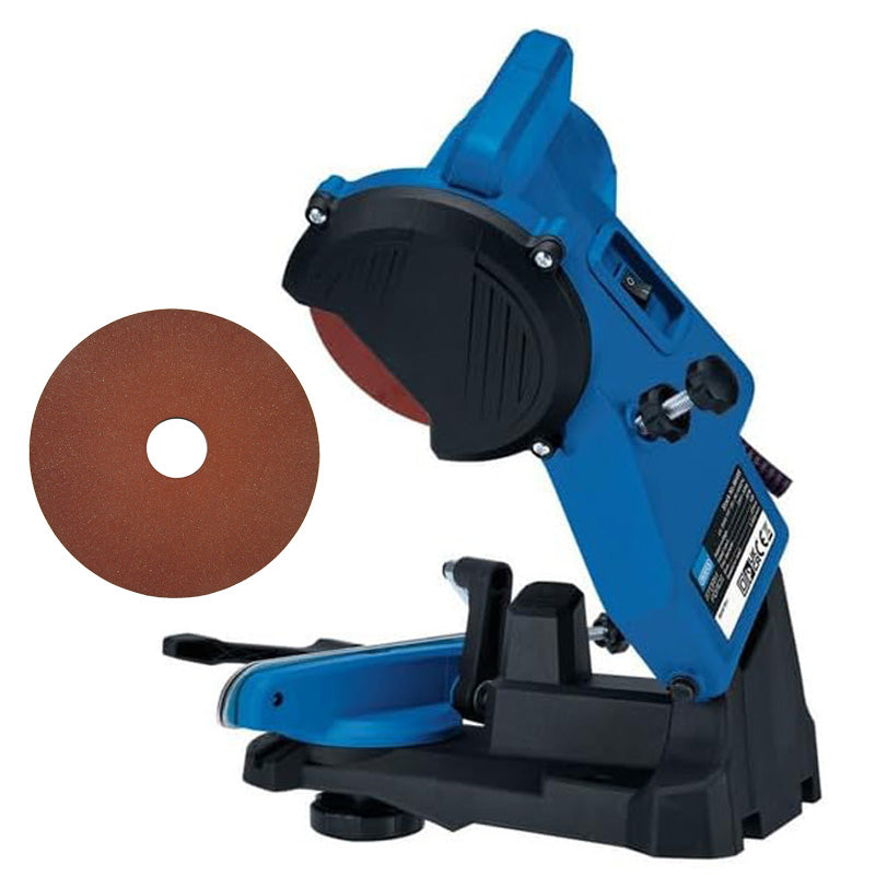 Draper 85W Electric Chainsaw Blade Sharpener Chain Grinder | Include Extra Grinding Wheel!