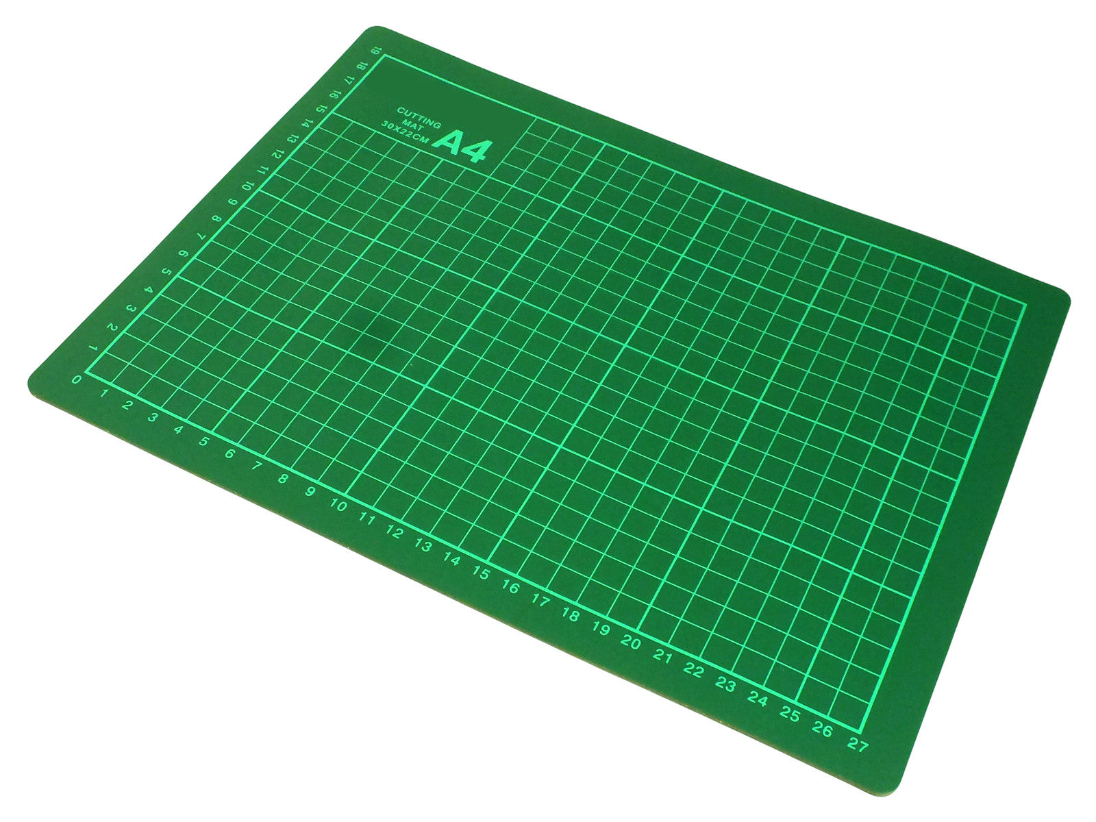 A4 Cutting Mat with Non Slip Self Healing Surface and Printed Grid Lines