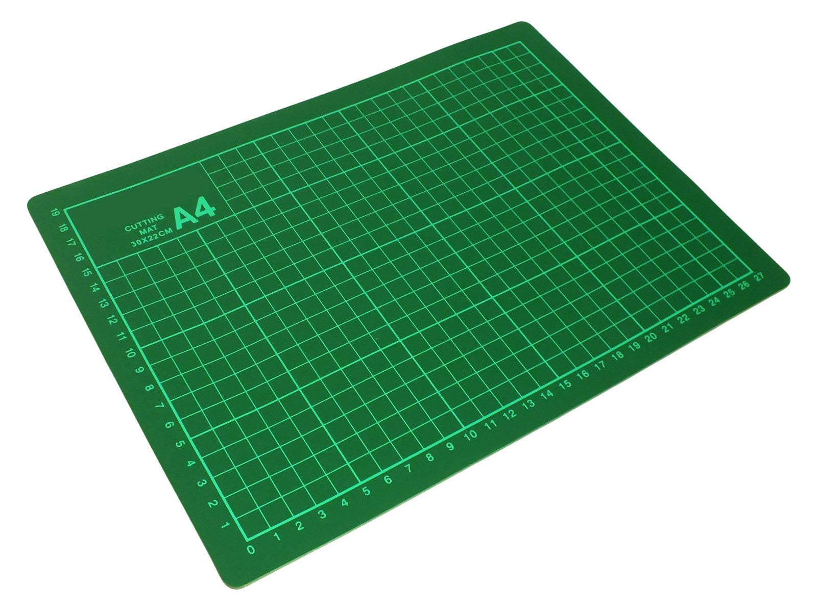 A4 Cutting Mat with Non Slip Self Healing Surface and Printed Grid Lines
