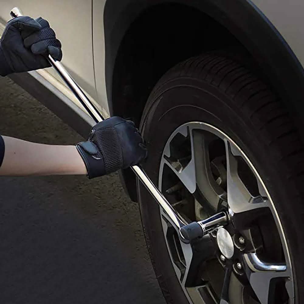 Goodyear Knuckle Flexi Breaker Bar Goodyear Flexi Knuckle Breaker Bar 24" 600mm Long 1/2Dr Chrome Vanadium Steel