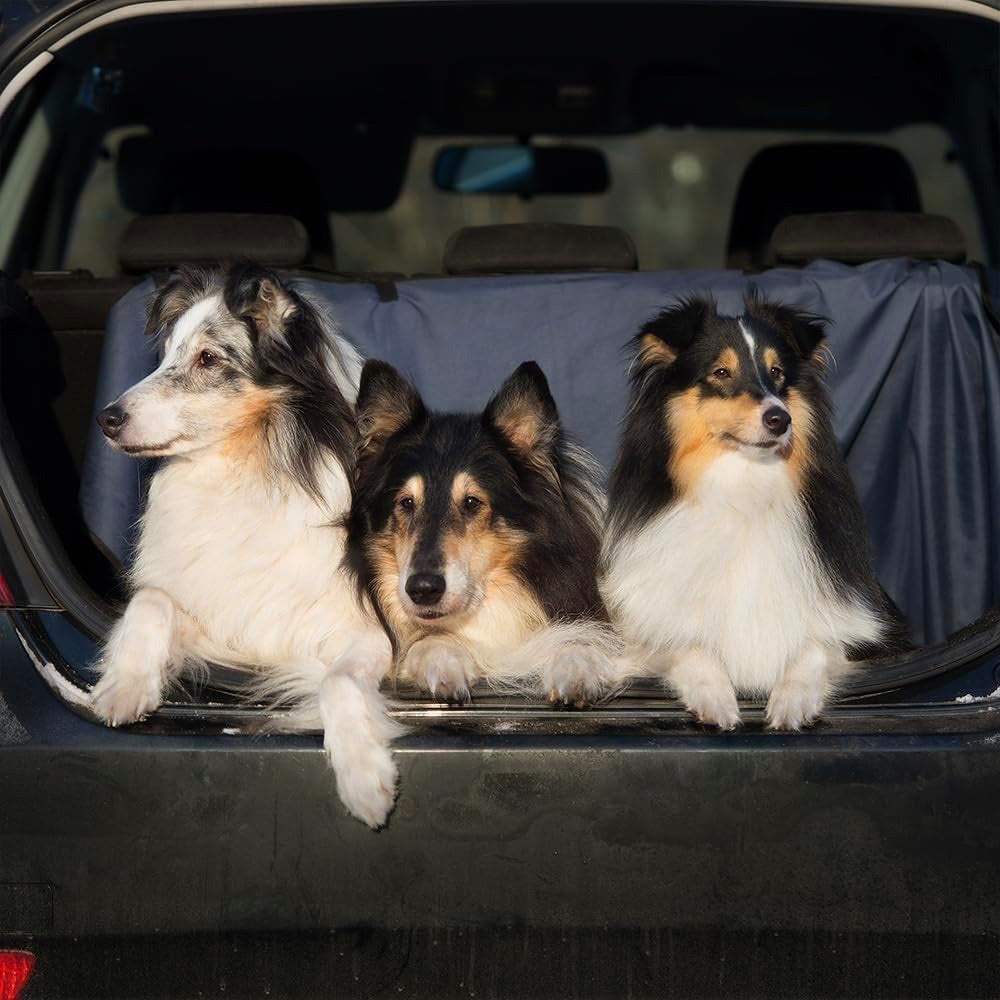Goodyear Car Rear Seat Protector & Boot Liner 2-in-1 Water Resistant Cover Bootliner Mat