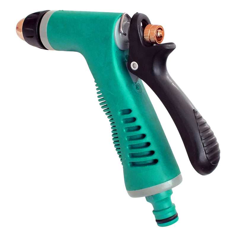 Pack of 2 Garden Spray Guns with Adjustable Twist Nozzles and Locking Triggers