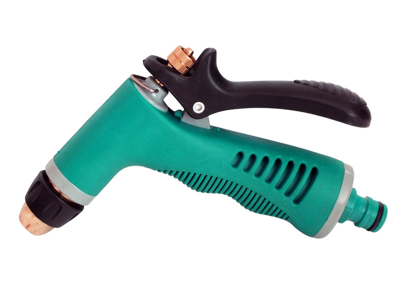 Pack of 2 Garden Spray Guns with Adjustable Twist Nozzles and Locking Triggers