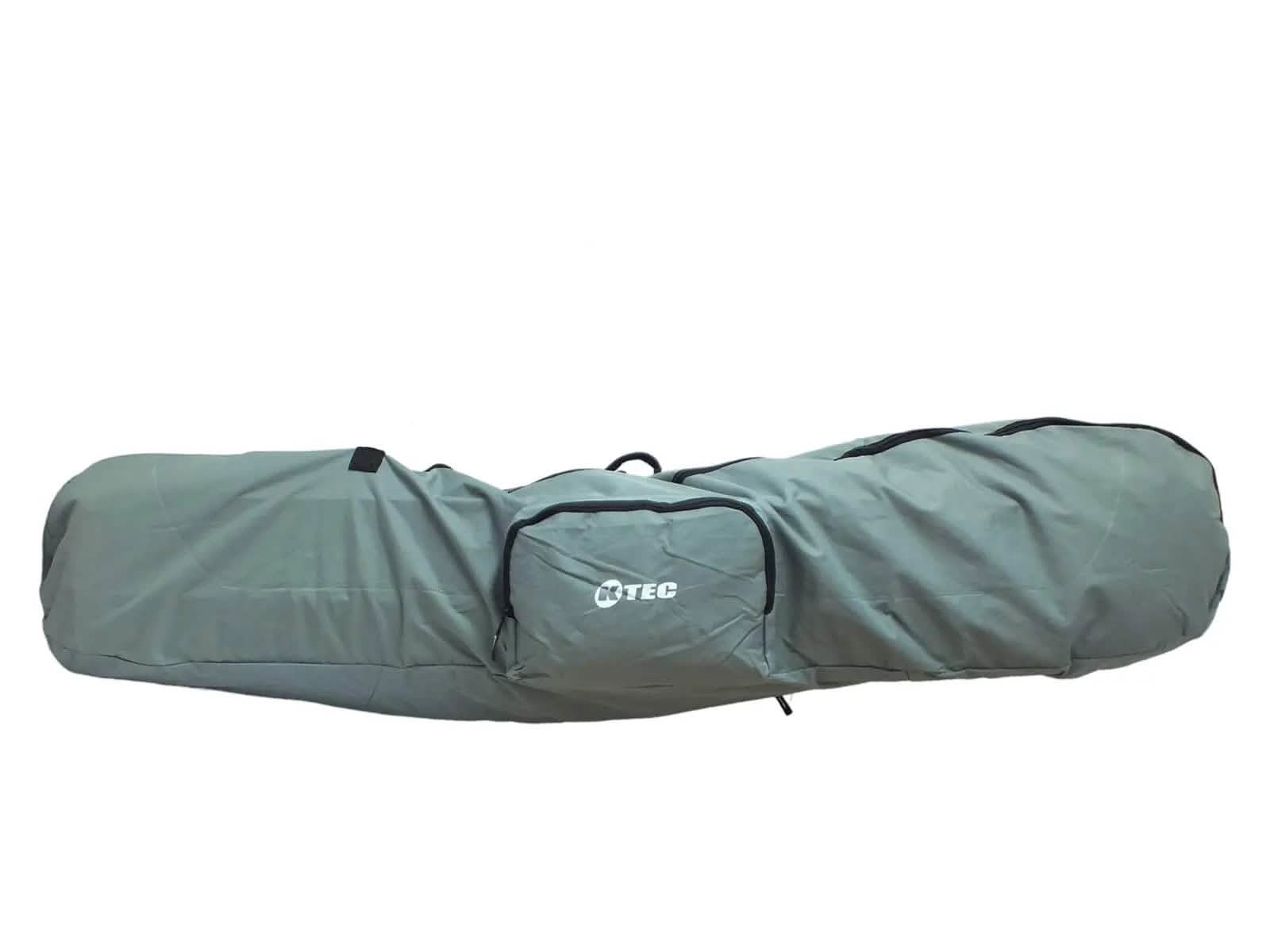 Ktec Snowboard Bag Ktec Grey Holdall Rucksack Snow Board Carry Case Travel Luggage