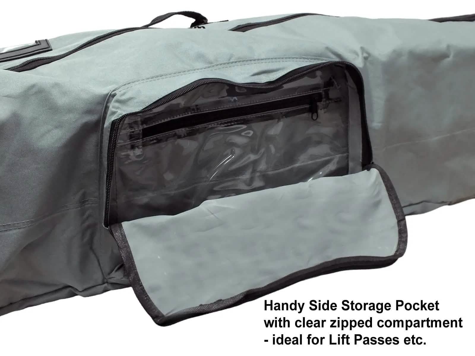 Ktec Snowboard Bag Ktec Grey Holdall Rucksack Snow Board Carry Case Travel Luggage