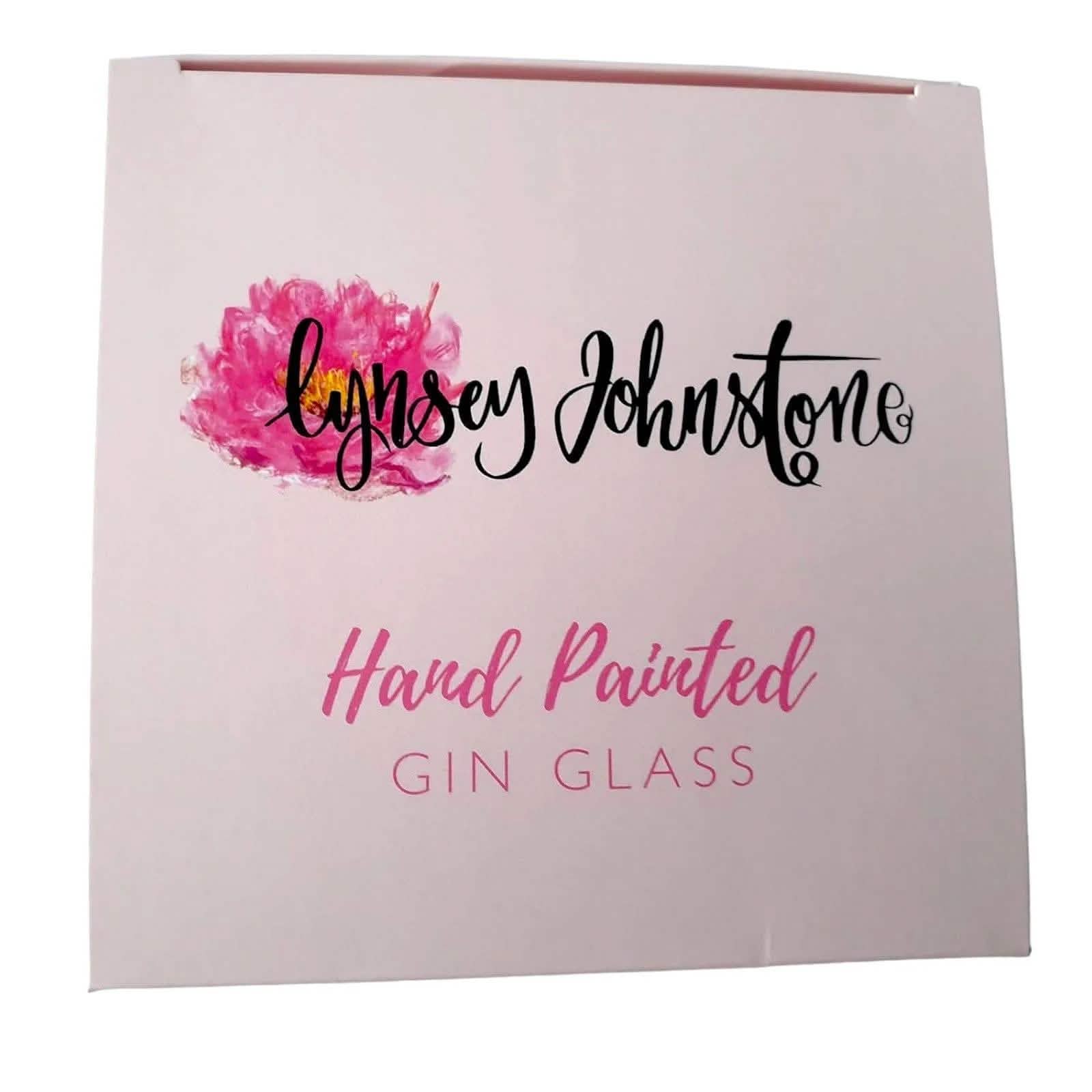Lesser & Pavey Gin Glass Hand Painted Gin Glass - Lynsey Johnstone - CHOICE OF DESIGN