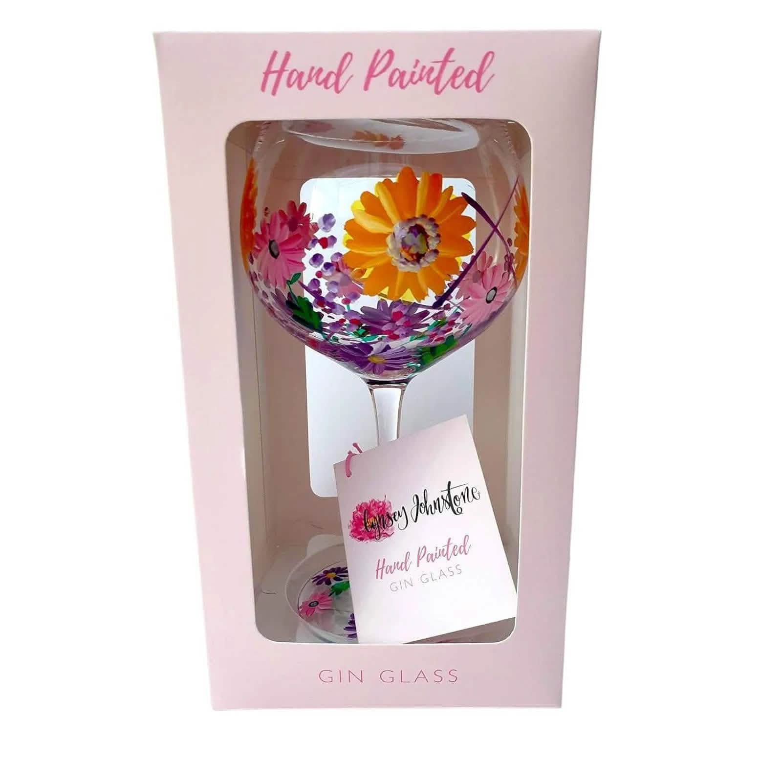 Lesser & Pavey Gin Glass Hand Painted Gin Glass - Lynsey Johnstone - CHOICE OF DESIGN