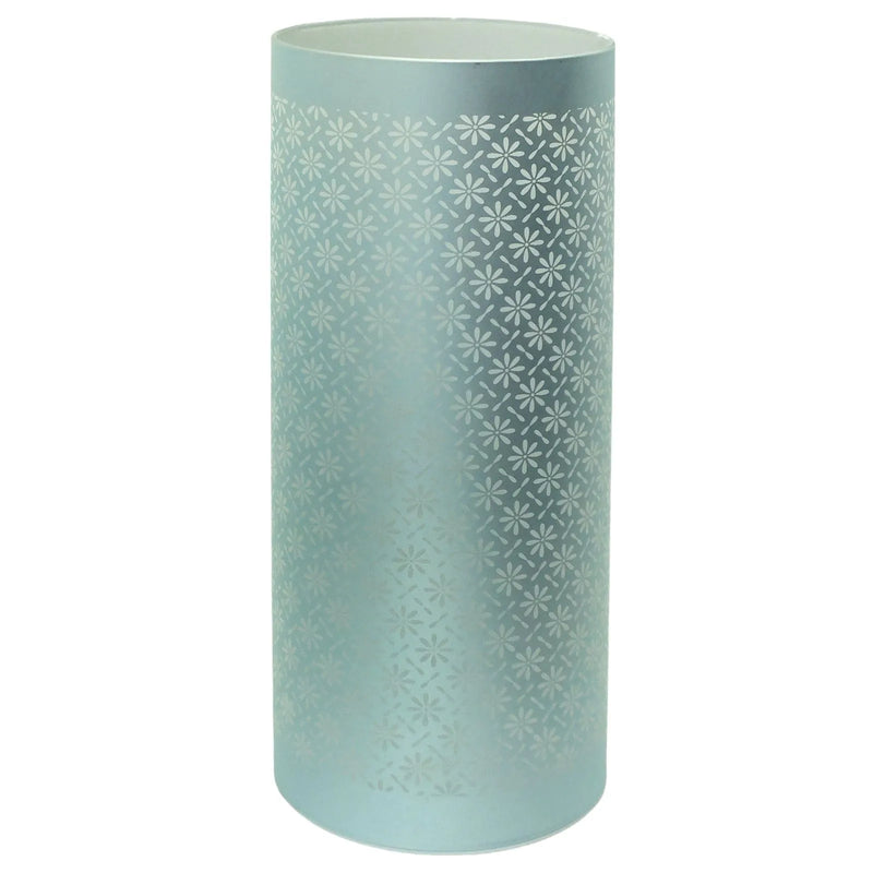 Lesser & Pavey LED Table Lamp Large LED Table Lamps Cordless Battery Powered Glass Lights | Illuminated Flowers Design in Blue, Green or Pink