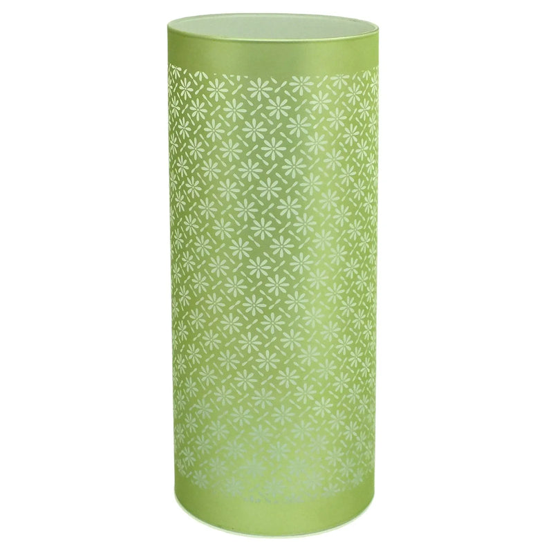 Lesser & Pavey LED Table Lamp Large LED Table Lamps Cordless Battery Powered Glass Lights | Illuminated Flowers Design in Blue, Green or Pink