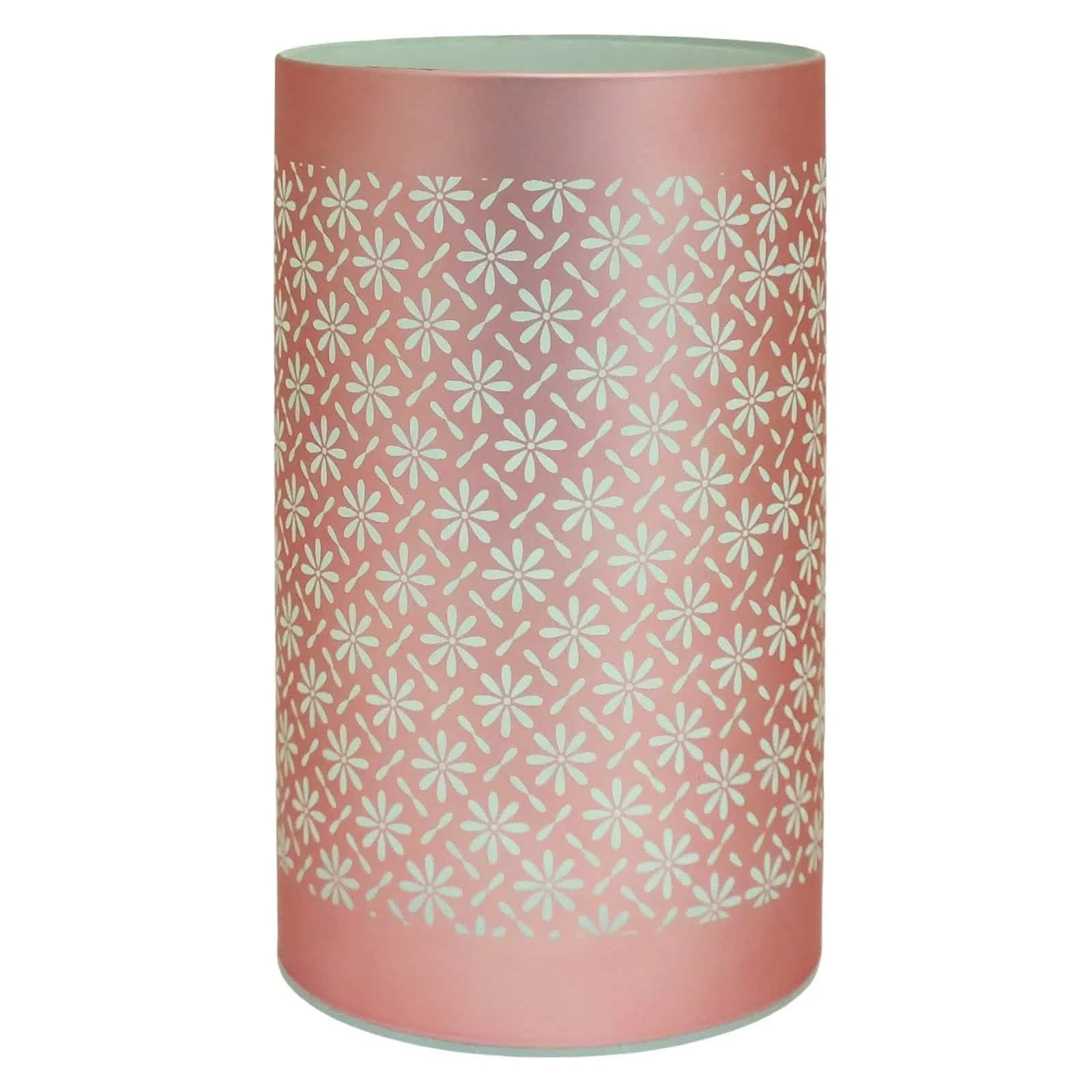 Lesser & Pavey LED Table Lamp LED Table Lamps Battery Operated Cordless Desk Lights | Blue Green or Pink Flower Petal Design