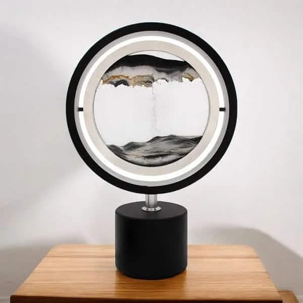 Lesser & Pavey Quicksand Lamp Quicksand Table Lamp 3D Motion Sand Light Adjustable Brightness | Choice of Colour