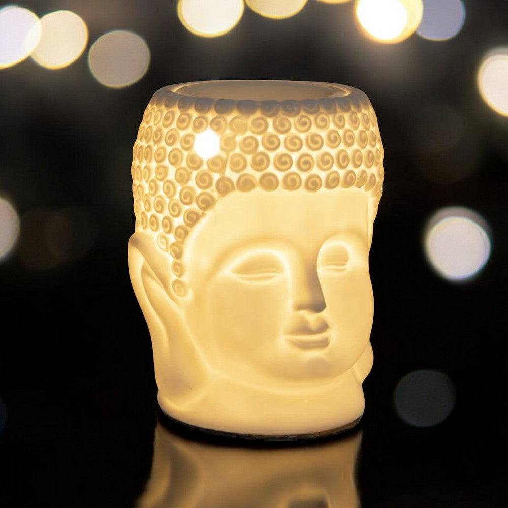 Electric Buddha Design Wax Tart Melt Burner Lamp Scented Fragrance Aroma Warmer