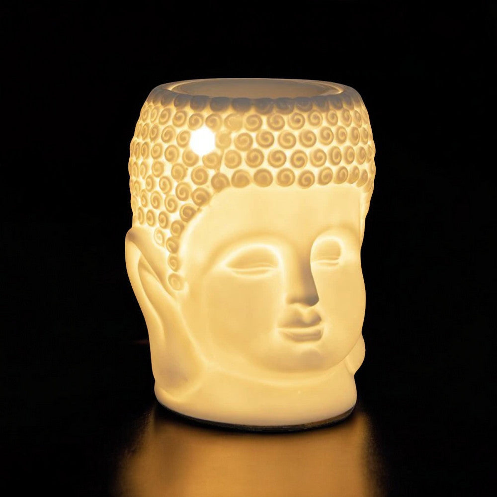 Electric Buddha Design Wax Tart Melt Burner Lamp Scented Fragrance Aroma Warmer