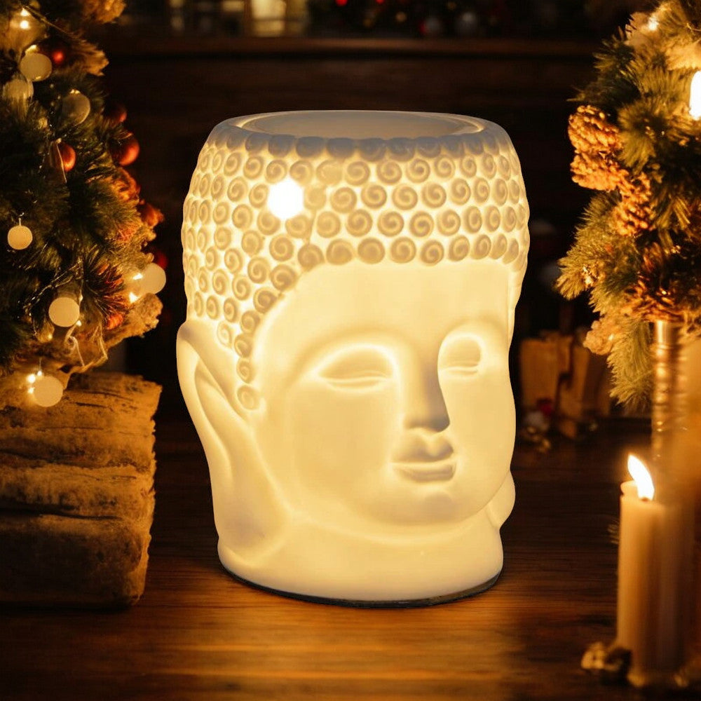 Electric Buddha Design Wax Tart Melt Burner Lamp Scented Fragrance Aroma Warmer