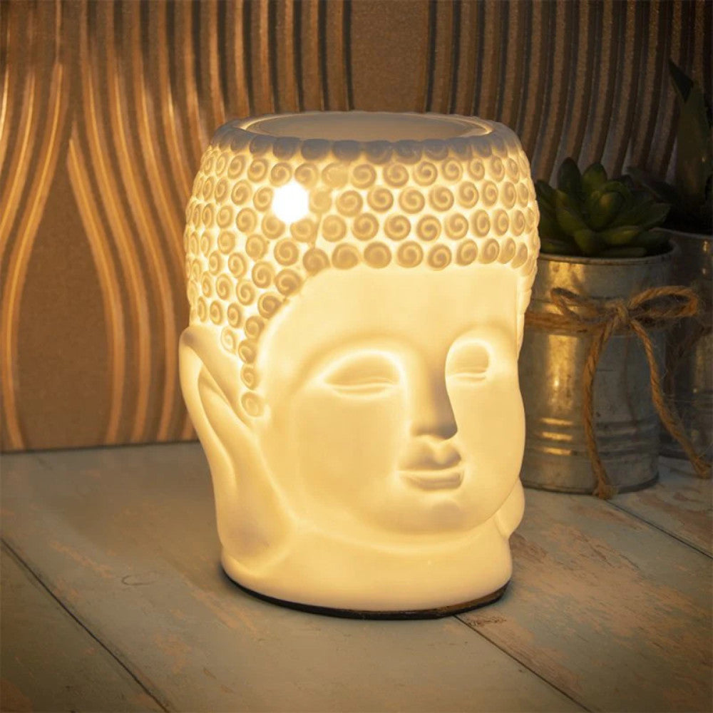Electric Buddha Design Wax Tart Melt Burner Lamp Scented Fragrance Aroma Warmer