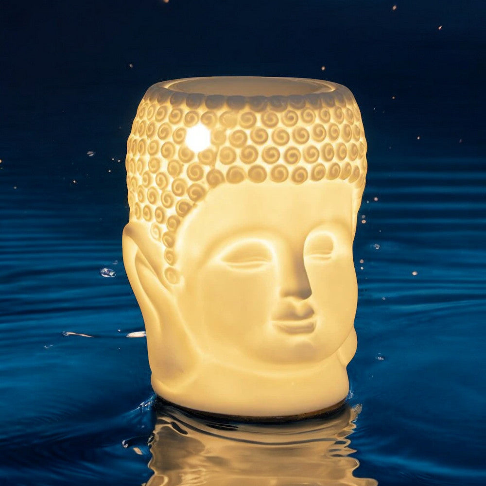 Electric Buddha Design Wax Tart Melt Burner Lamp Scented Fragrance Aroma Warmer