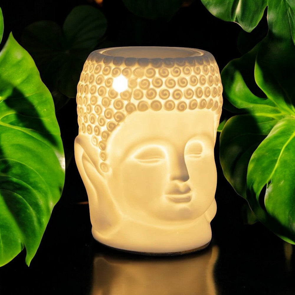 Electric Buddha Design Wax Tart Melt Burner Lamp Scented Fragrance Aroma Warmer