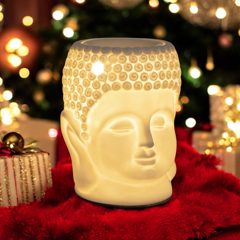 Electric Buddha Design Wax Tart Melt Burner Lamp Scented Fragrance Aroma Warmer