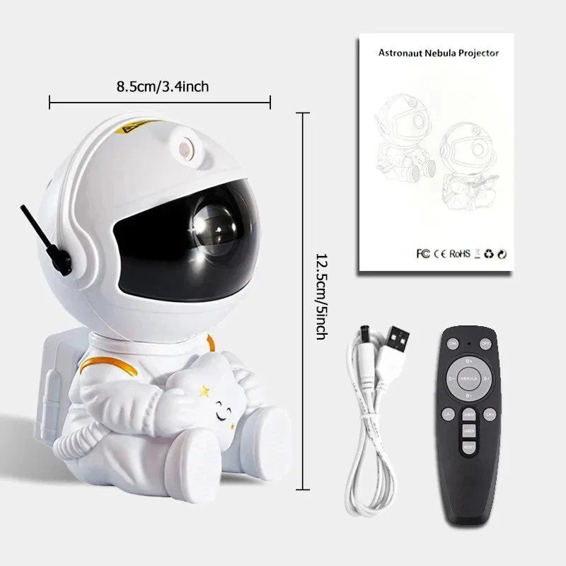 Astronaut Galaxy & Nebula Projection Lamp | Space Projector Starry Sky Night Light with Remote Control