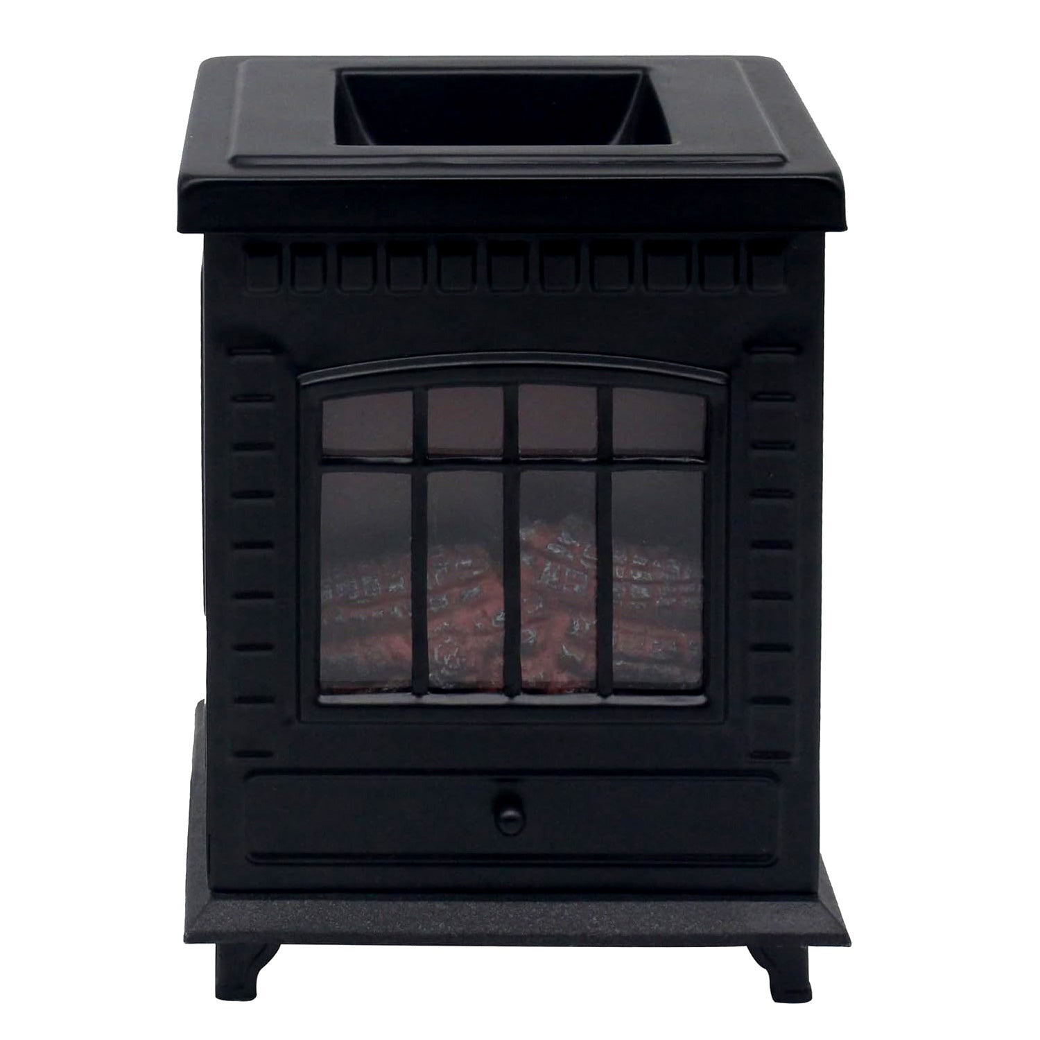 Electric Wax Melt Tart Warmer & Oil Burner | Aroma Lamp Fragrance Diffuser | Mini Log Burning Stove