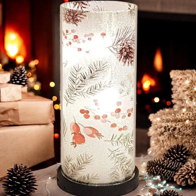 Luxa Christmas Lights LED Light Lamp Winter Christmas Berries - USB and Battery - Warm White
