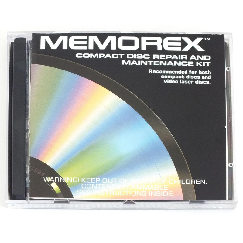 Memorex CD Scratch Repair Maintenance Kit Compact Disc Cleaner Restorer Memorex