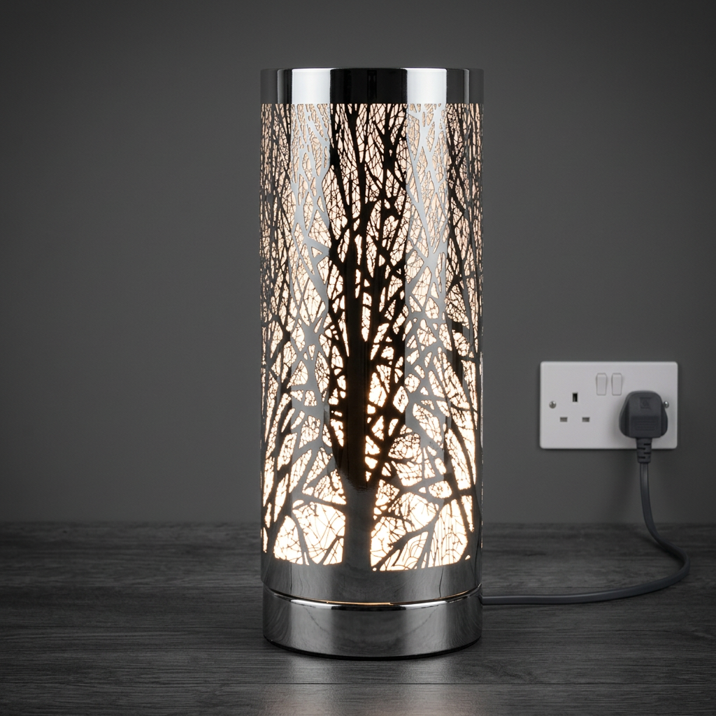 Desire Aroma Touch Lamp Silver