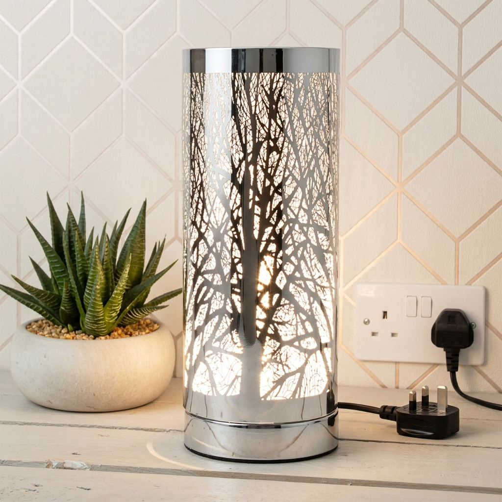 Desire Aroma Touch Lamp Silver