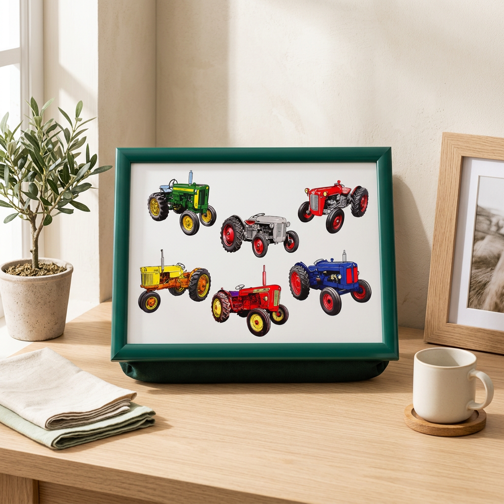 Tractors Cushioned Lap Tray