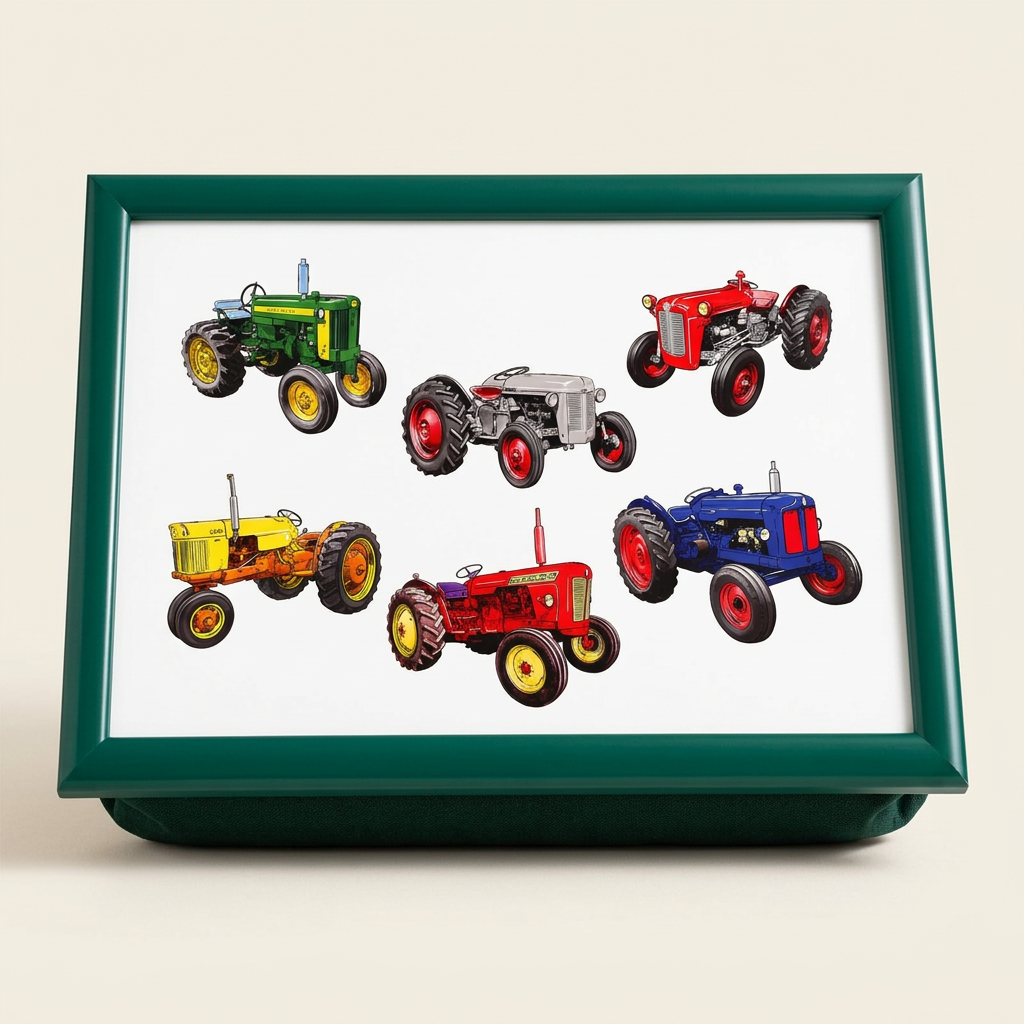 Tractors Cushioned Lap Tray