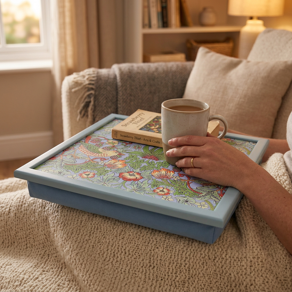 Strawberry Cushioned Lap Tray